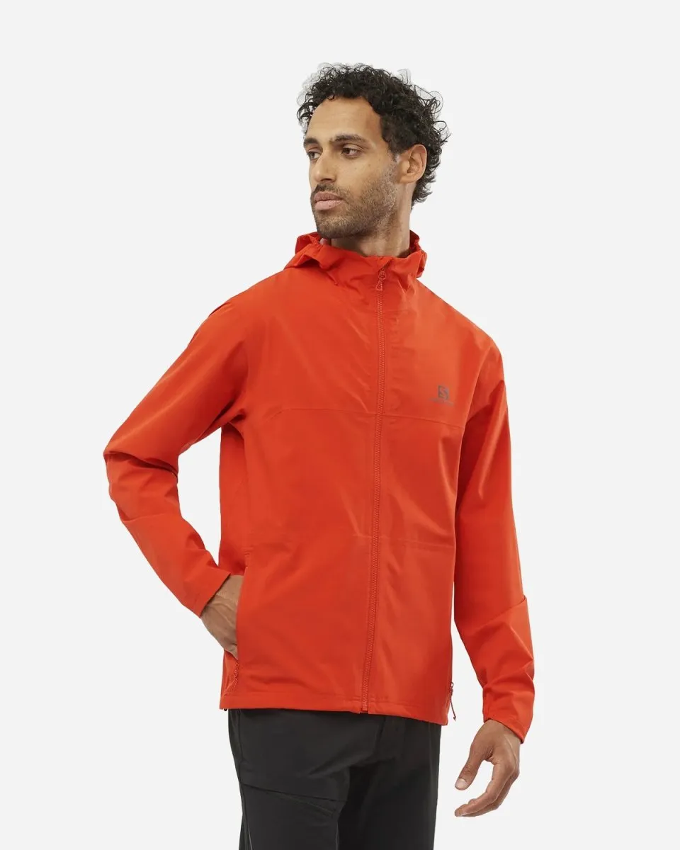 M Essentials Waterproof Jacket - Fiery Red