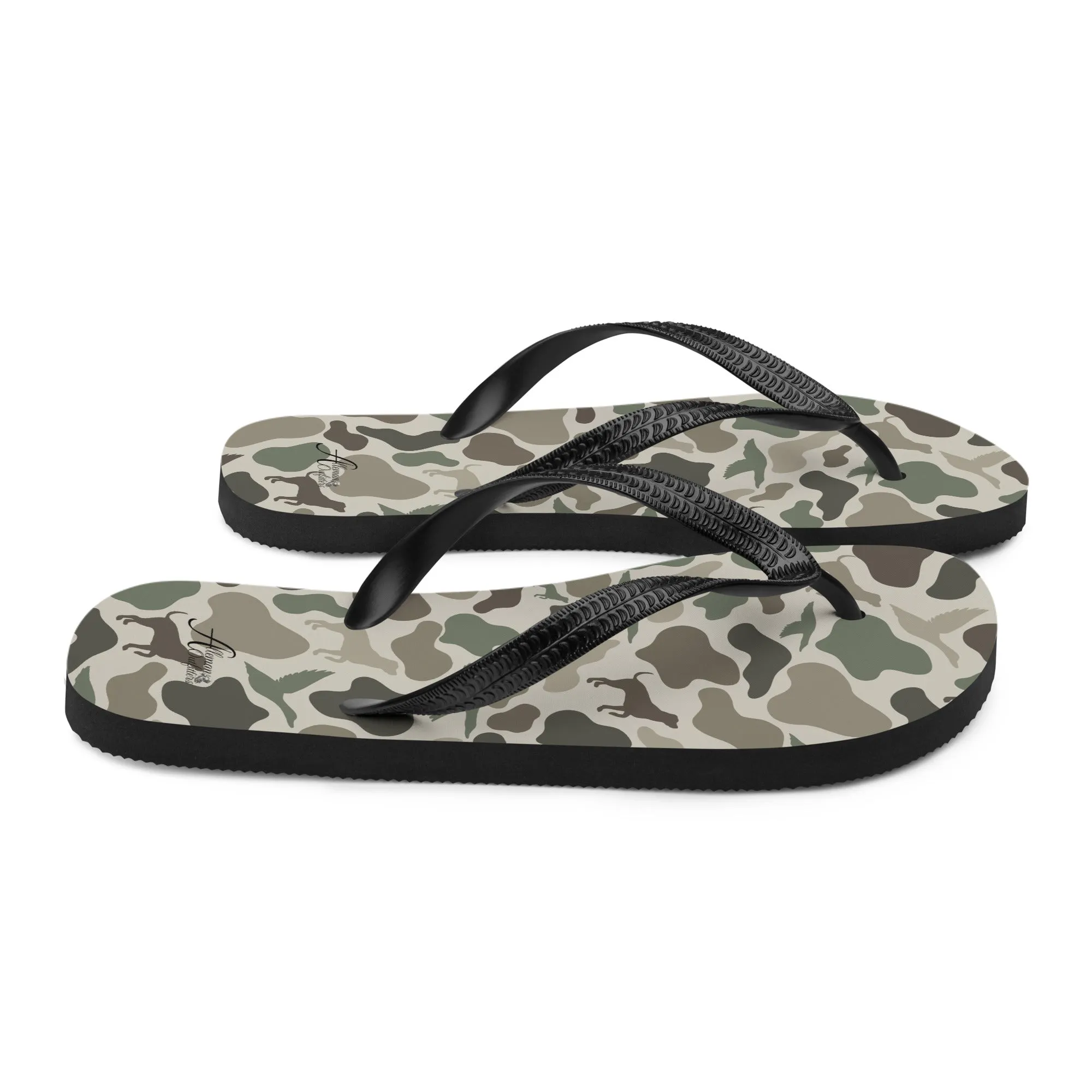 Marsh Camo Flip-Flops