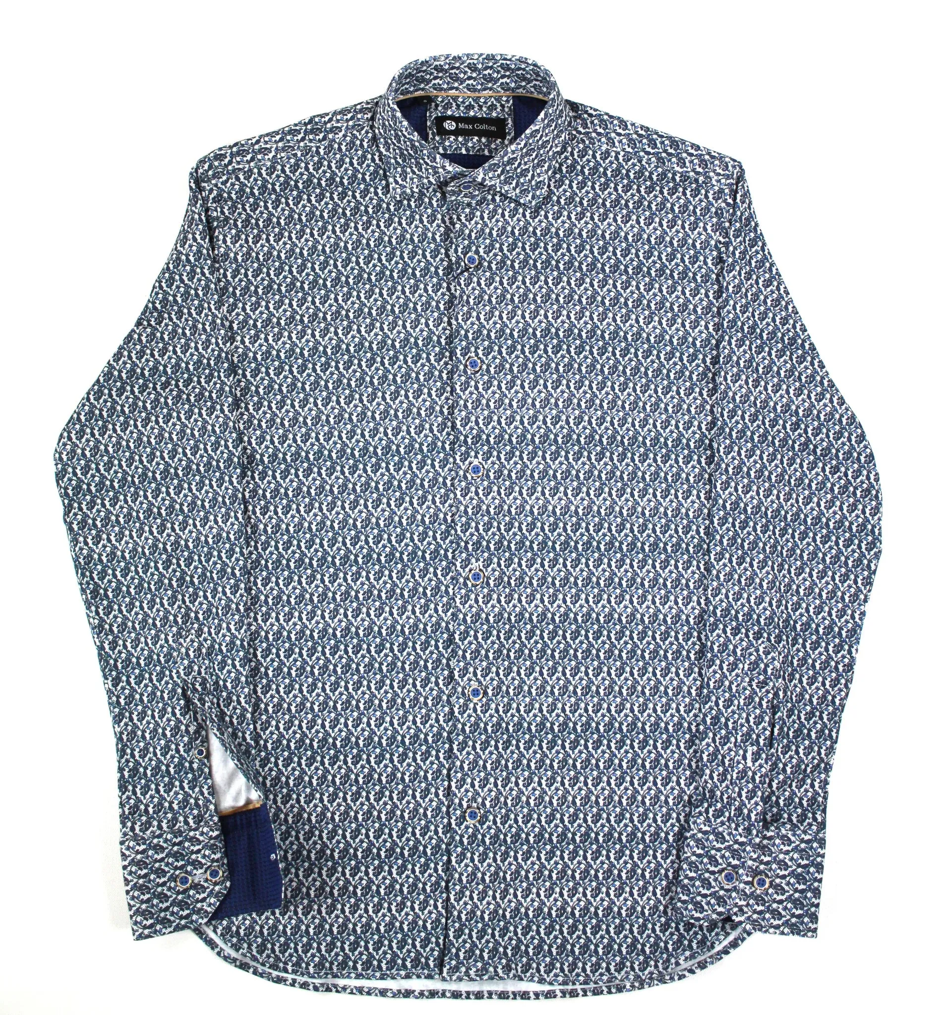 Max Colton Floral Paisley Long Sleeve Shirt