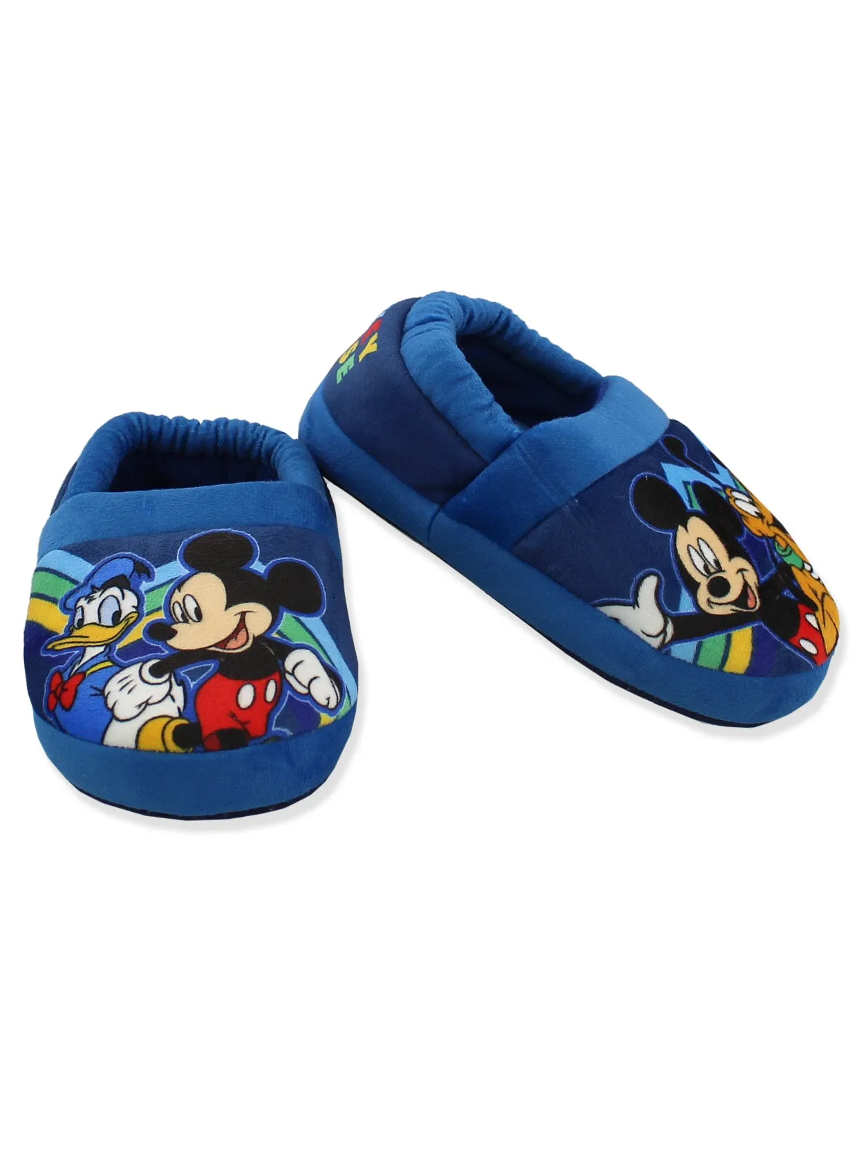 Mickey Mouse and Friends Plush A-Line Slippers
