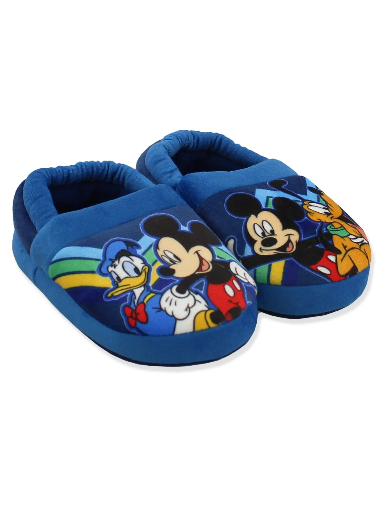 Mickey Mouse and Friends Plush A-Line Slippers