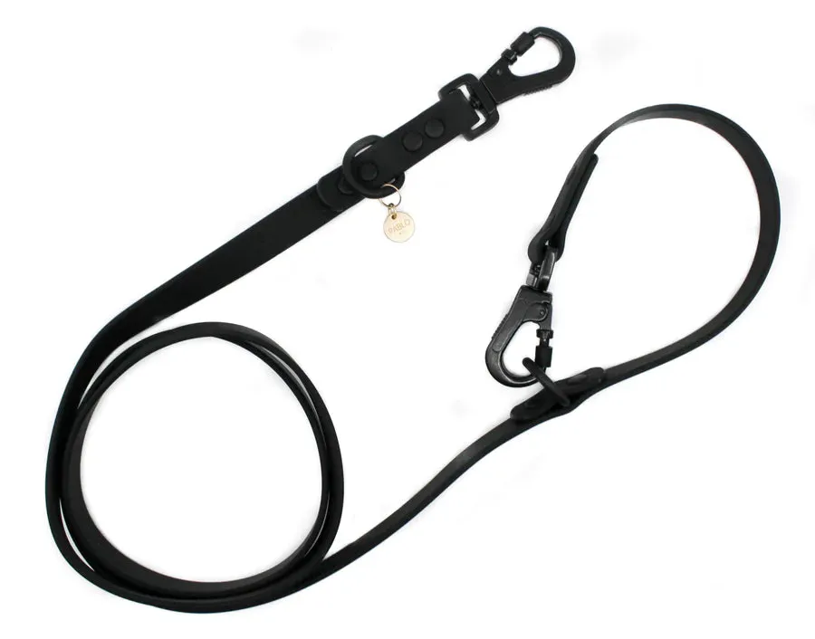 Multi-Functional Waterproof Leash - Black