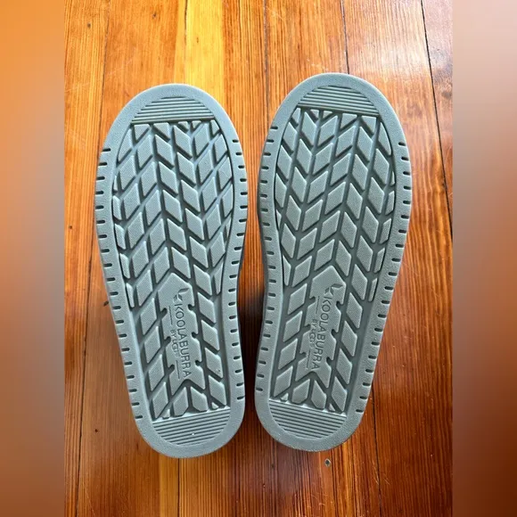 NEW Koolaburra Grey Kids Braidee Slippers