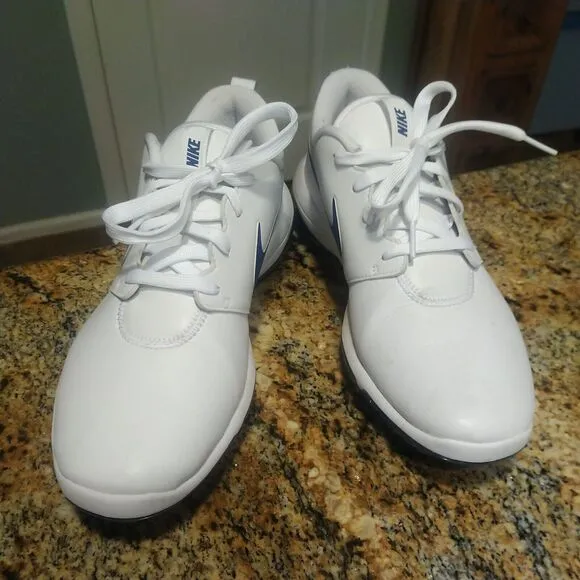 Nike Roshe G Tour Indigo Blue Waterproof Golf Shoes AR5580-101 Men's Size 8