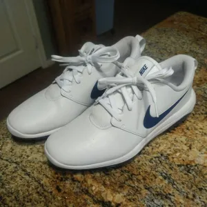 Nike Roshe G Tour Indigo Blue Waterproof Golf Shoes AR5580-101 Men's Size 8