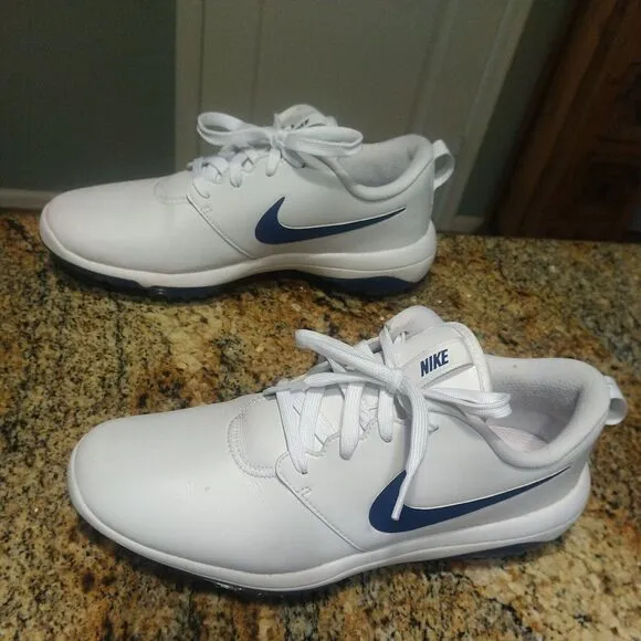 Nike Roshe G Tour Indigo Blue Waterproof Golf Shoes AR5580-101 Men's Size 8