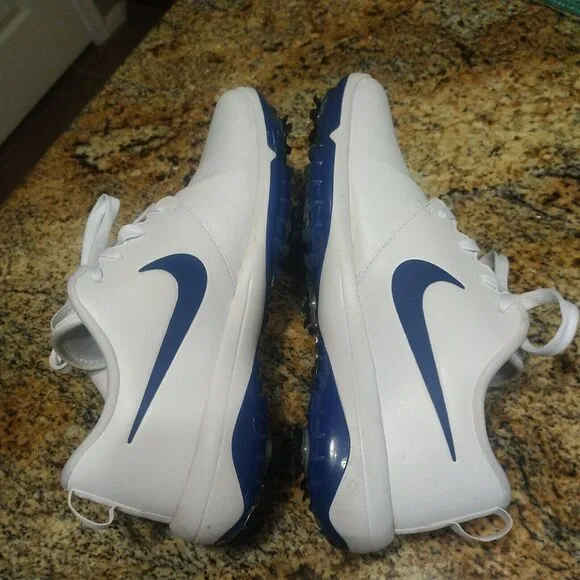 Nike Roshe G Tour Indigo Blue Waterproof Golf Shoes AR5580-101 Men's Size 8