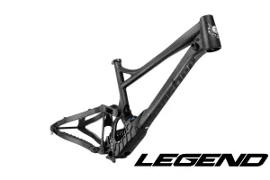 NO SHOCK - Legend 27.5 Frame - Medium Black, Headset