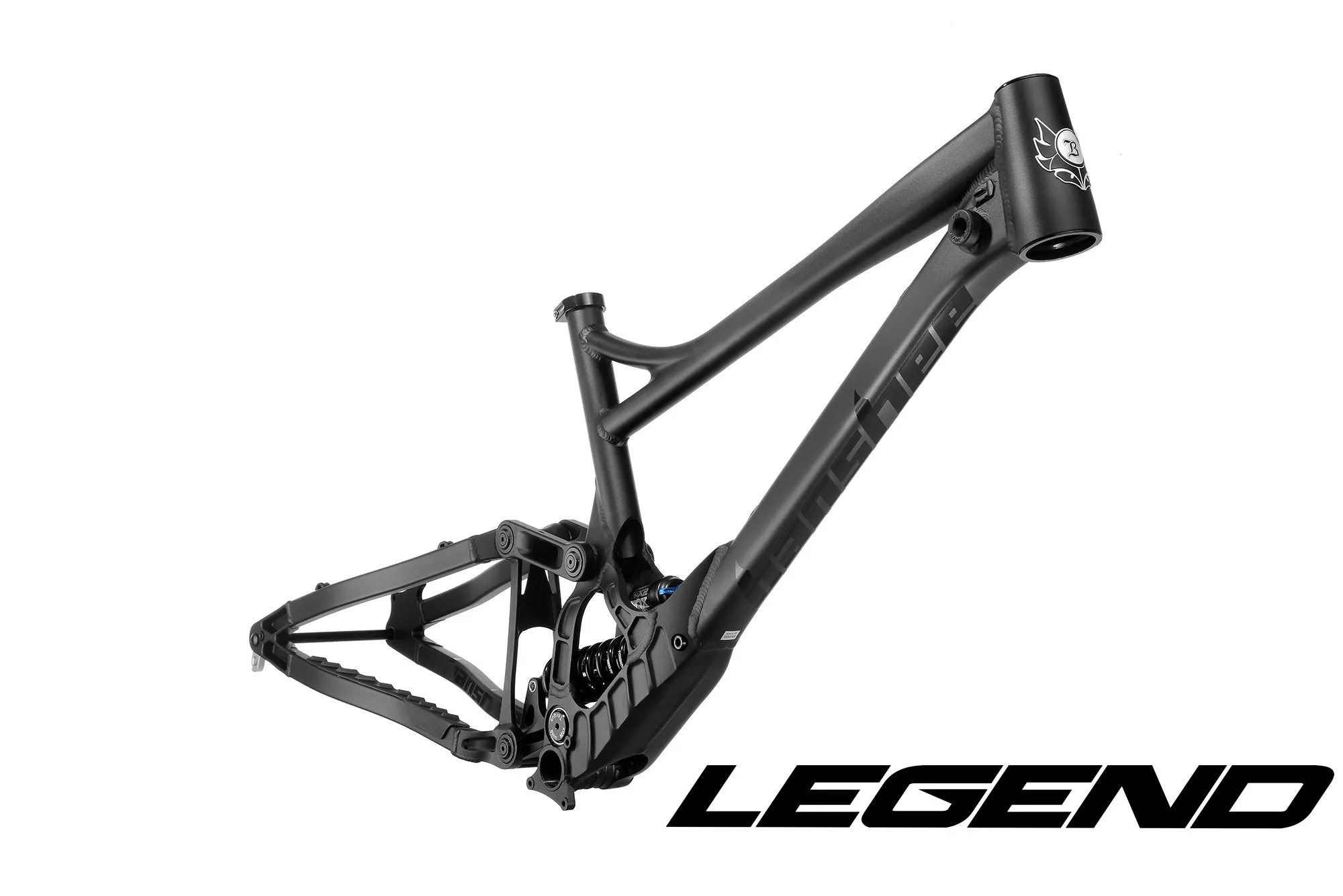 NO SHOCK - Legend 27.5 Frame - Medium Black, Headset