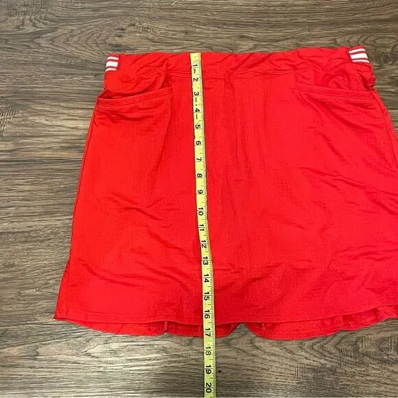 NWT Nivo Lexie Tennis Golf Skort Red Size Medium