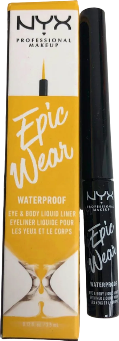NYX Epic Wear Waterproof Eye & Body Liquid Liner Yellow 3.5 ml
