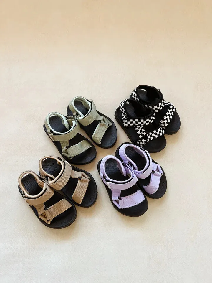 Olympia Velcro Sandal Lavender