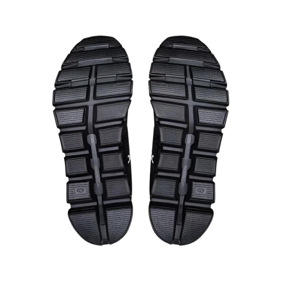 On Running Women's Cloud 6 Waterproof Athletic Shoe - All Black