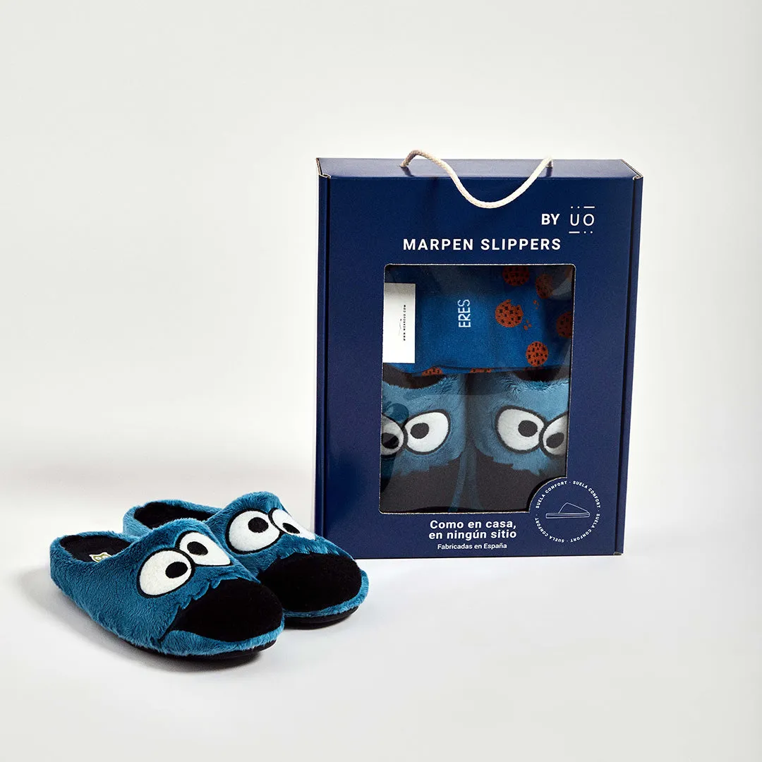 Pack Calcetín "Eres muy cookie"   Slippers Monstruo