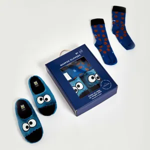Pack Calcetín "Eres muy cookie"   Slippers Monstruo