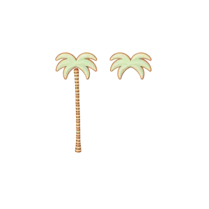 PALM TREE EARRINGS