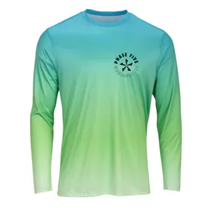 PHASE 5 USA MADE SPF L/S AQUA/LIME