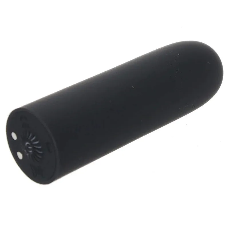 Pink cat Vibrating Remote Control Bullet -  Black