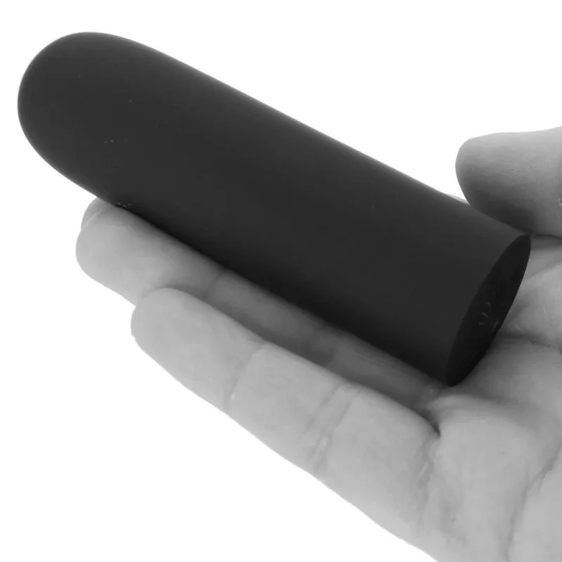 Pink cat Vibrating Remote Control Bullet -  Black