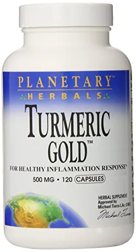 Planetary Herbals Turmeric Oro 500 mg, 120 count