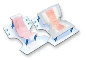 PRINCIPLE Incontinence Booster Pad TopLiner 32" Length Heavy Absorb Unisex, CS/96