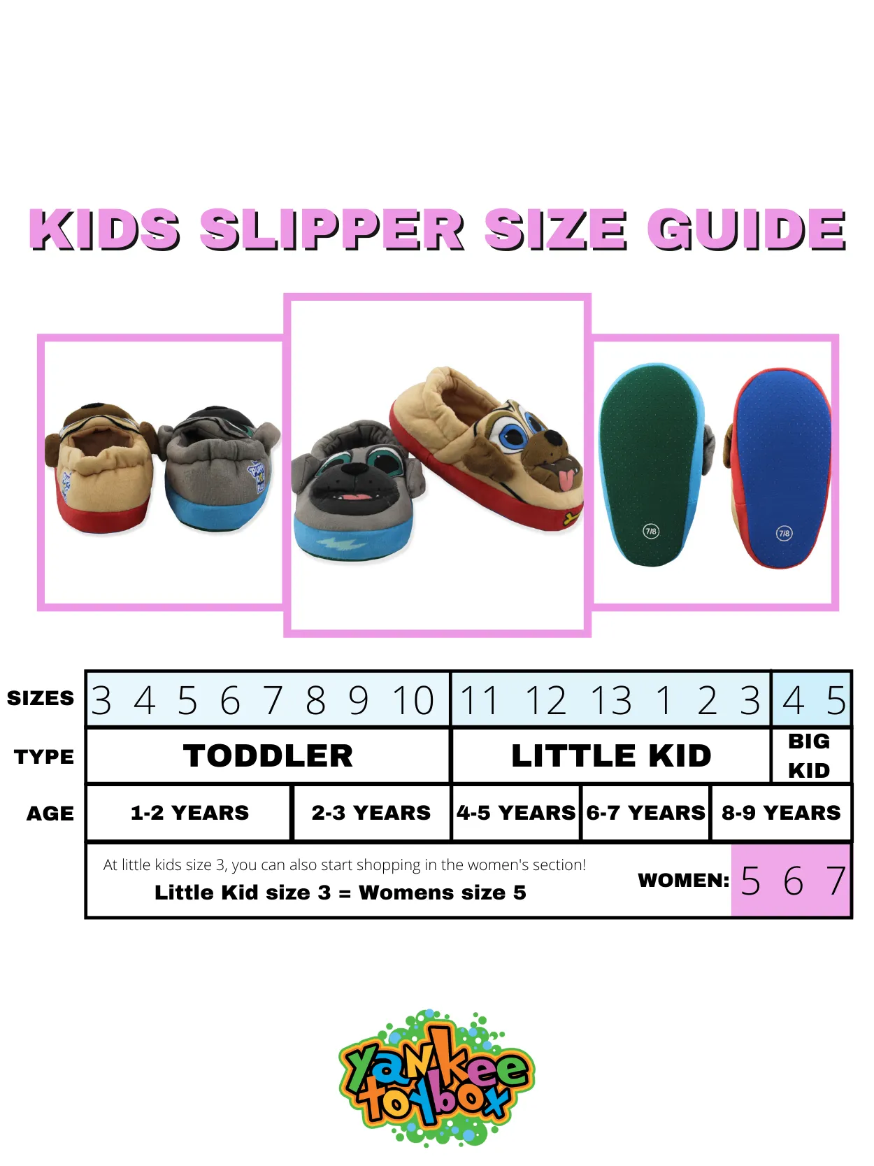 Puppy Dog Pals Plush A-line 3D Slippers