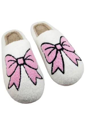 "BOW" SLIPPERS