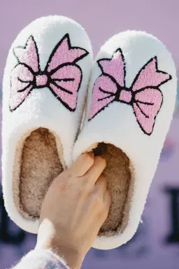 "BOW" SLIPPERS