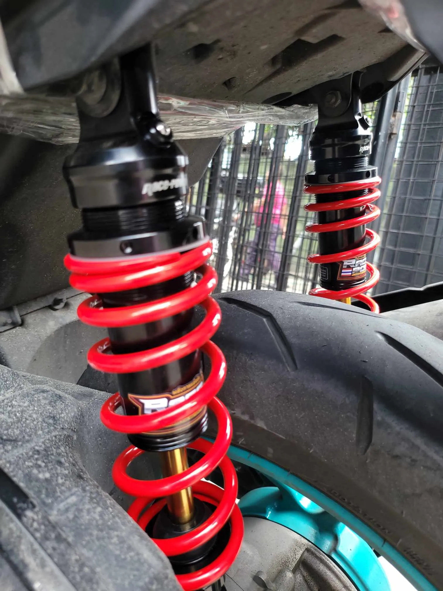 RACE POWER PREMIUM AEROX / NMAX (BLACK/RED)