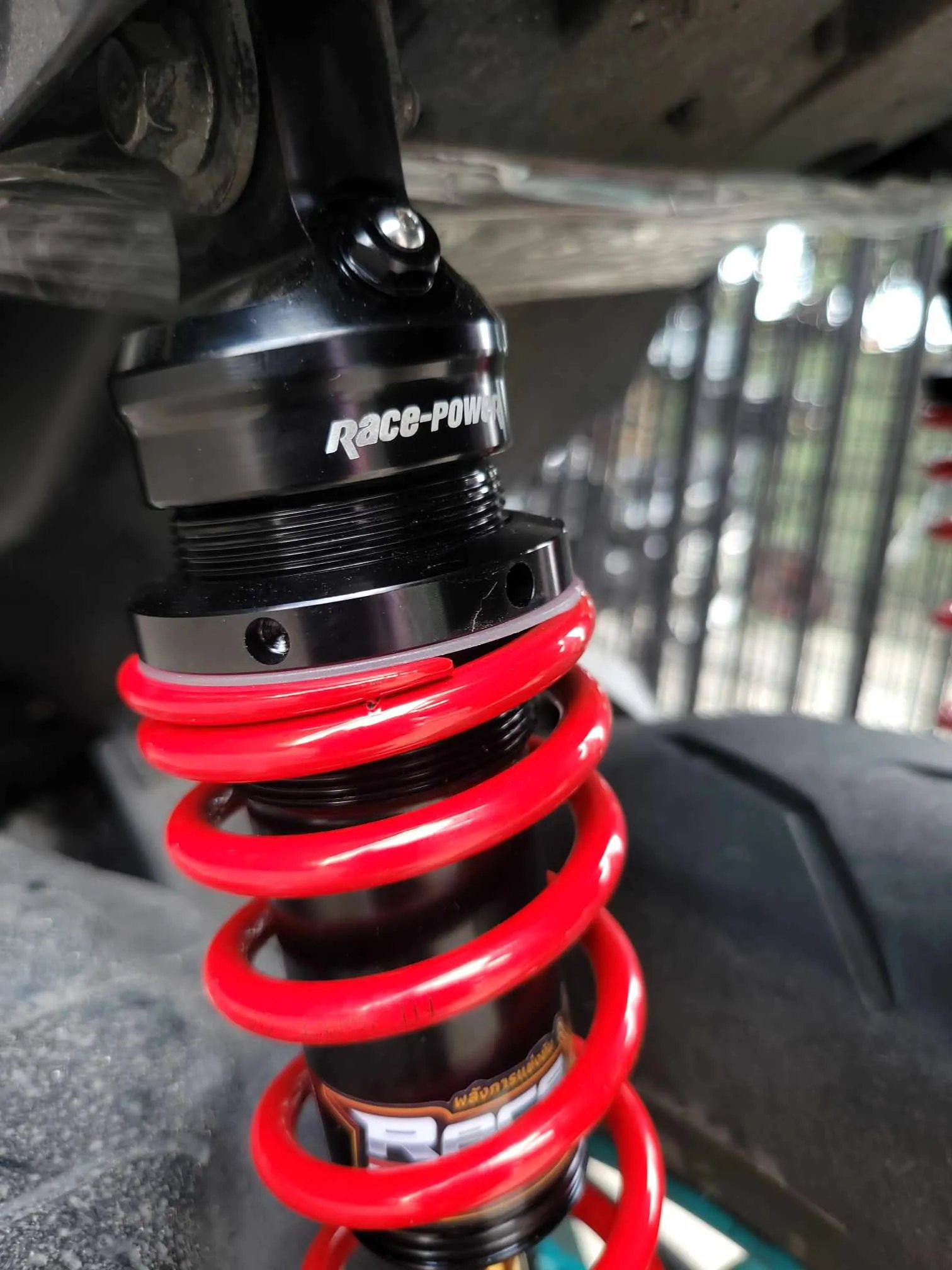 RACE POWER PREMIUM AEROX / NMAX (BLACK/RED)