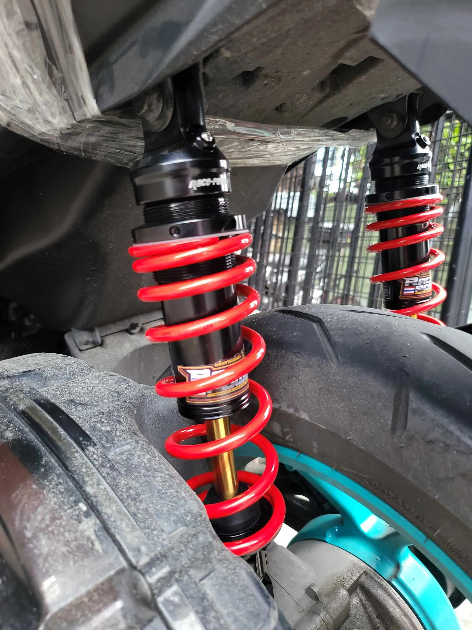 RACE POWER PREMIUM AEROX / NMAX (BLACK/RED)