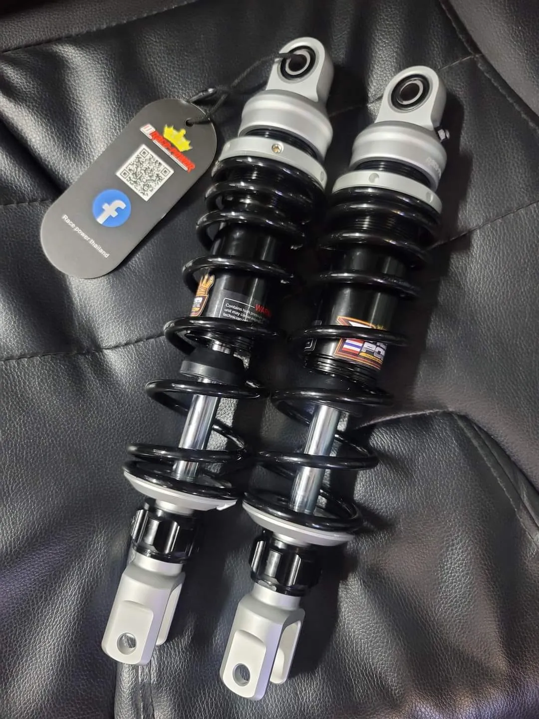 RACE POWER PREMIUM AEROX / NMAX (SILVER/BLACK)