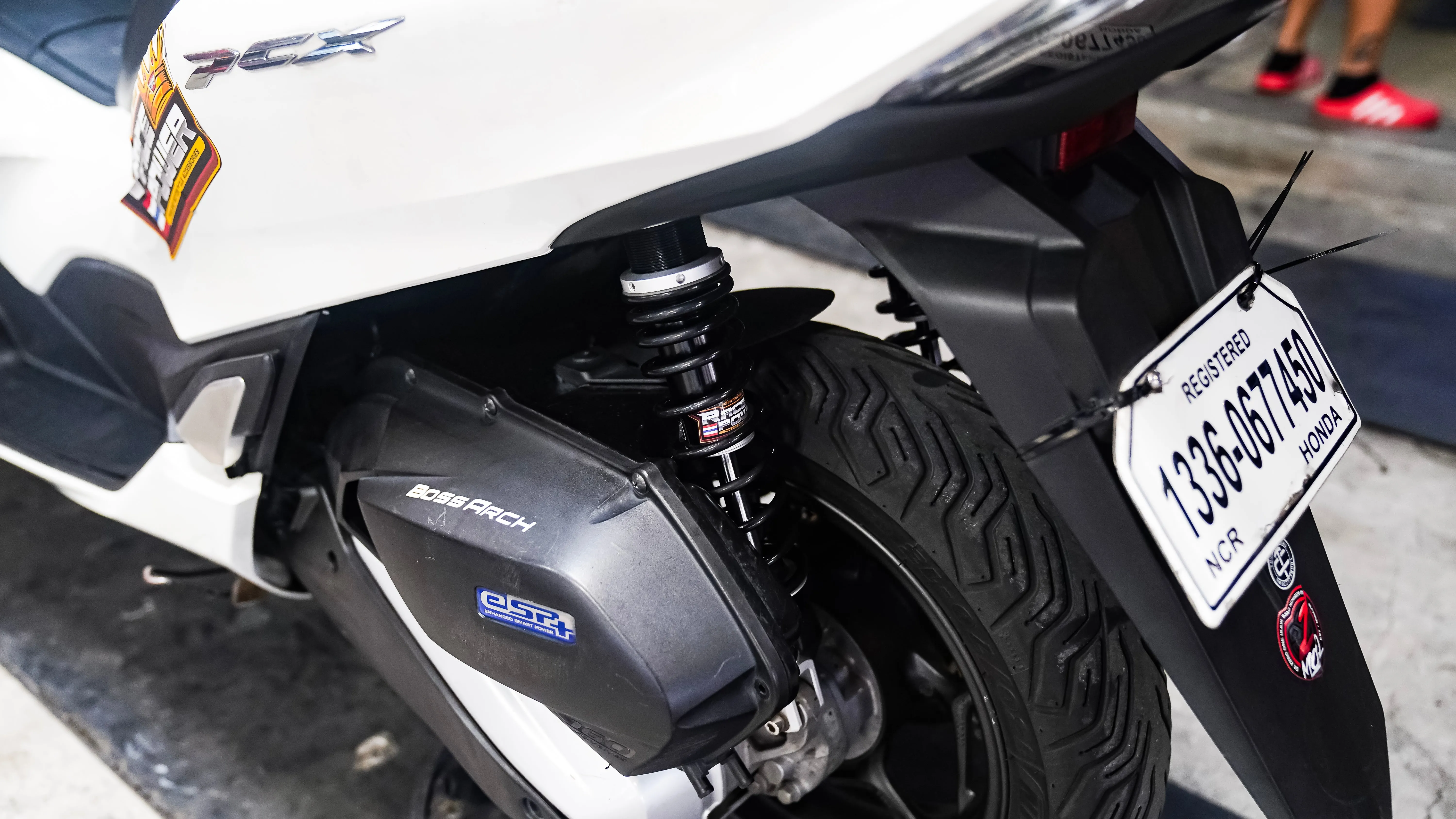 RACE POWER PREMIUM PCX (SILVER/BLACK)