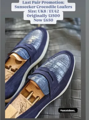 Rana Invoice: 2 pairs of Crocodile Loafers - Part 2
