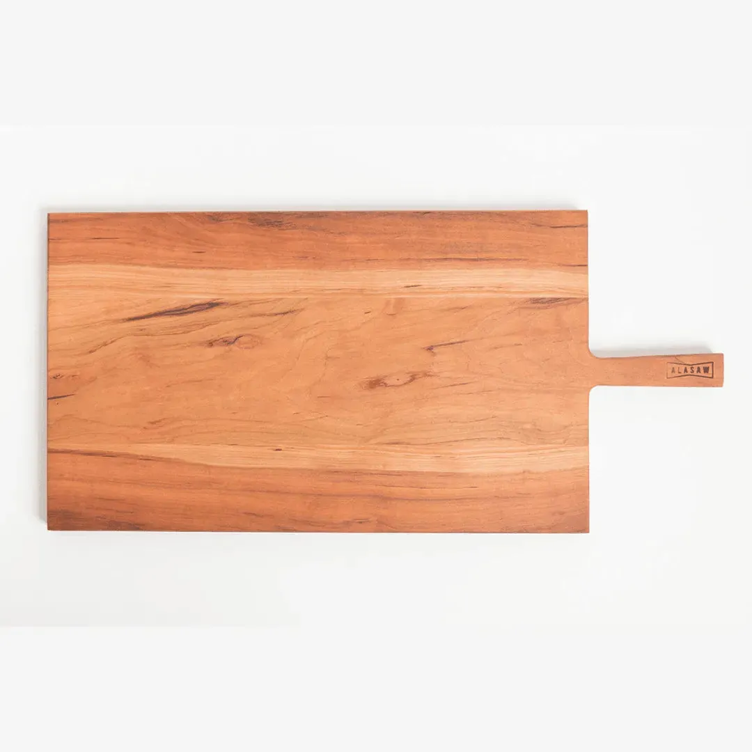 Rectangular Wooden Cutting Board with Handle
