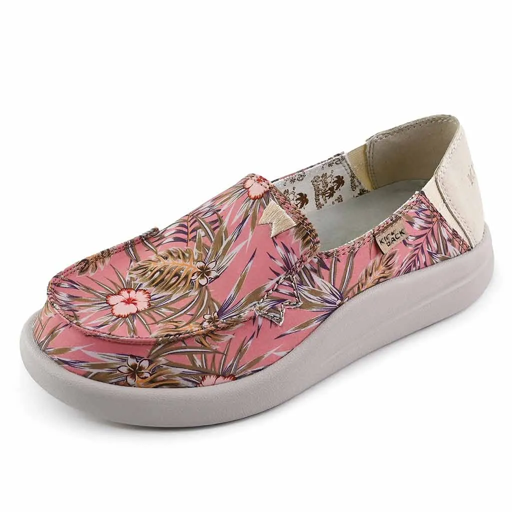 Rizzo Pink Hibiscus Print