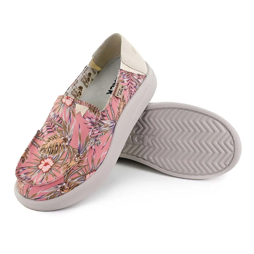 Rizzo Pink Hibiscus Print