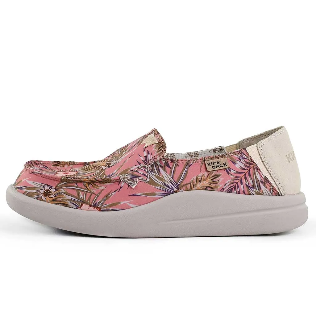 Rizzo Pink Hibiscus Print