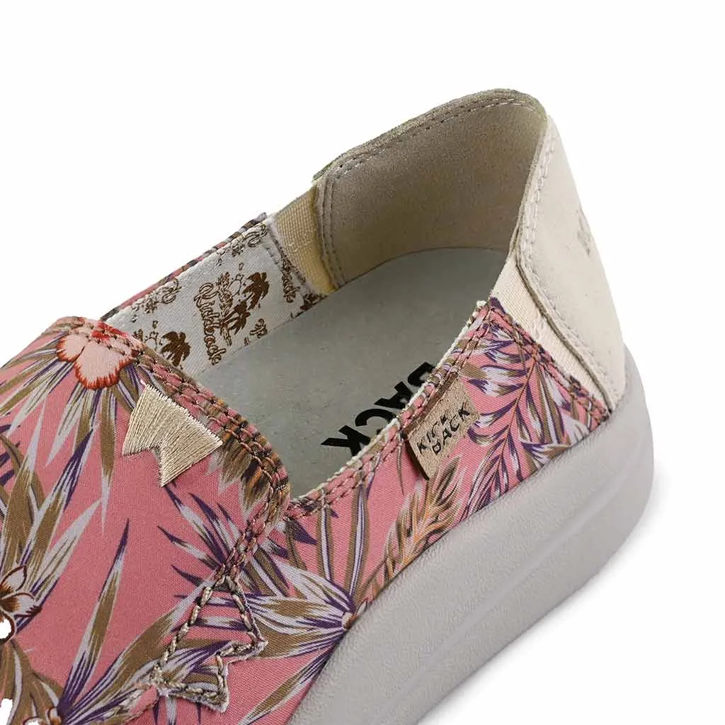 Rizzo Pink Hibiscus Print