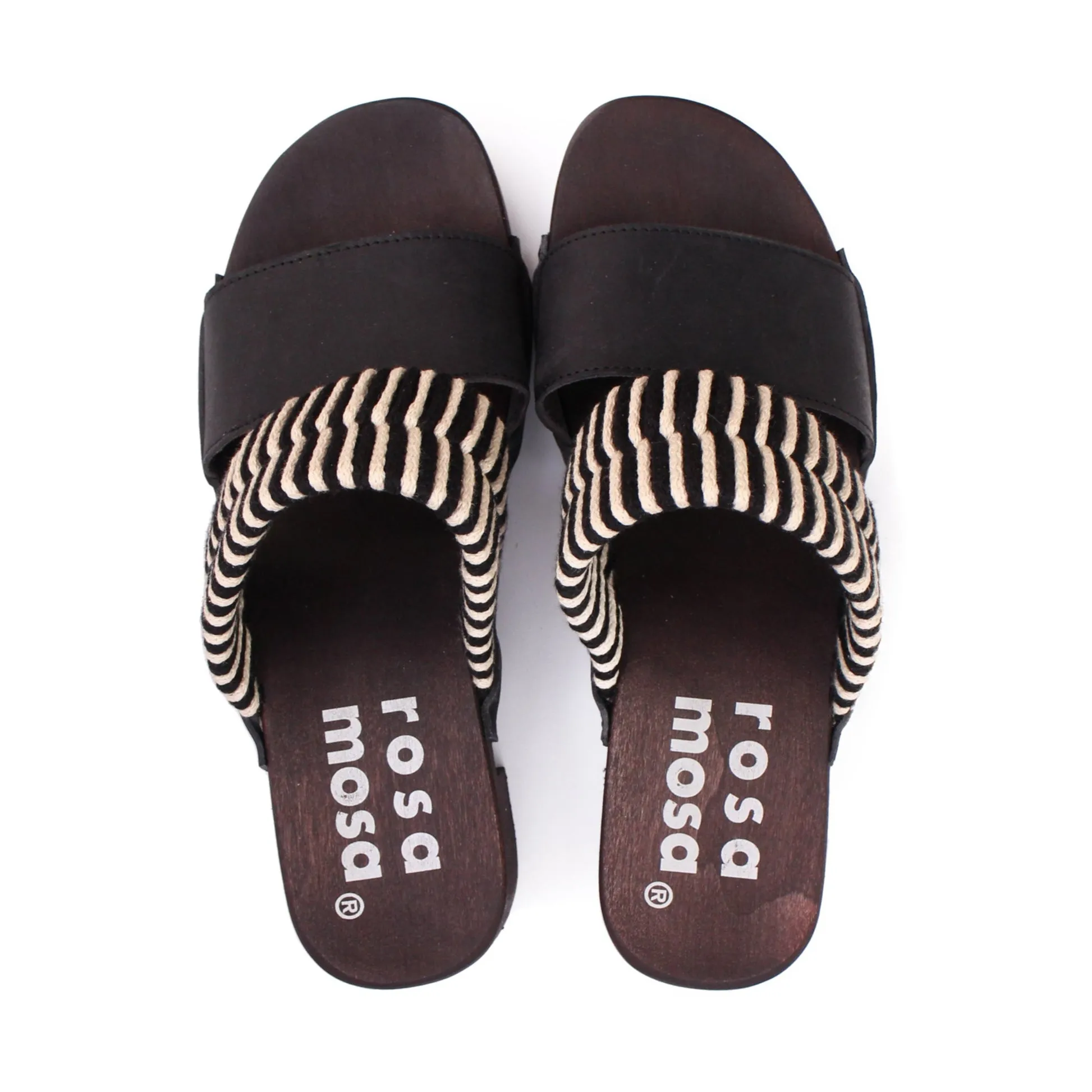 ROCCO KNOT SANDALS   BLACK NATURAL