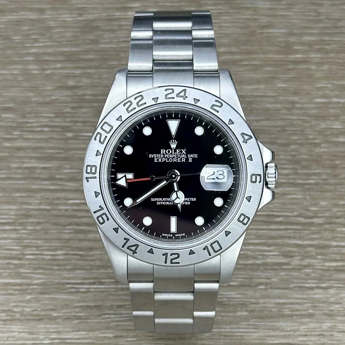 Rolex Explorer II Black Dial