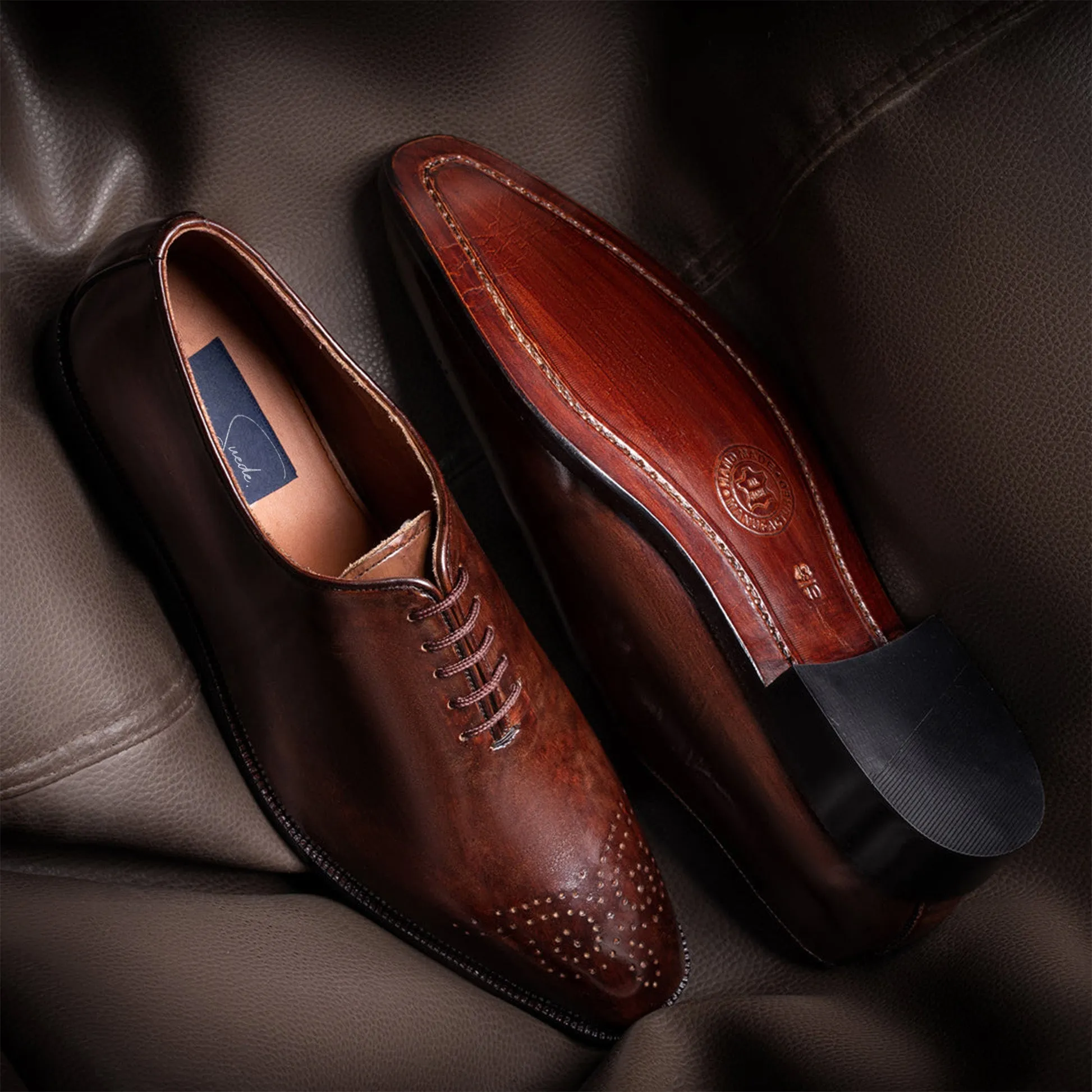 ROYAL BROGUE WHOLECUT BROWN