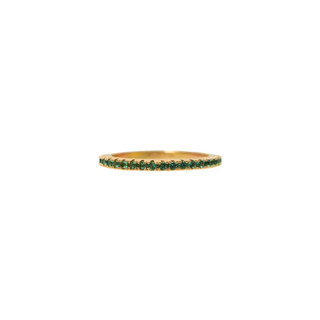 Royal Emerald Ring | Waterproof Jewelry