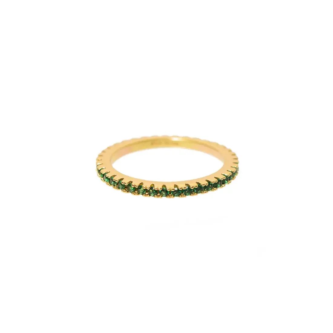 Royal Emerald Ring | Waterproof Jewelry
