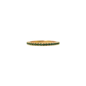 Royal Emerald Ring | Waterproof Jewelry