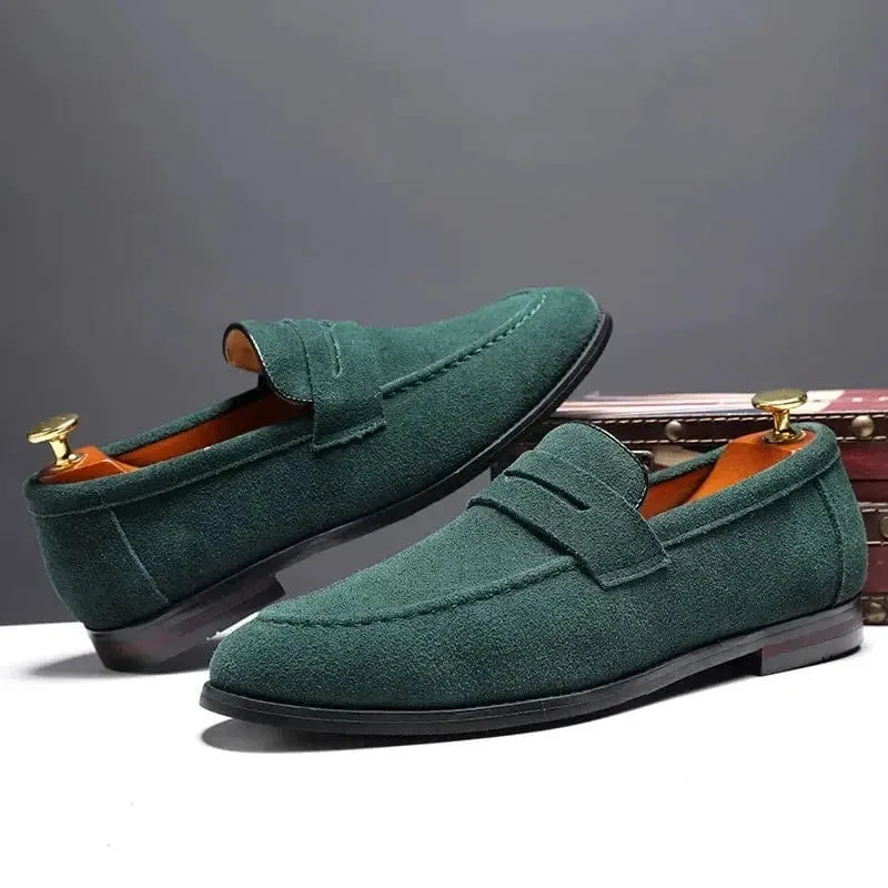 Ryan Mercer Suede Loafers
