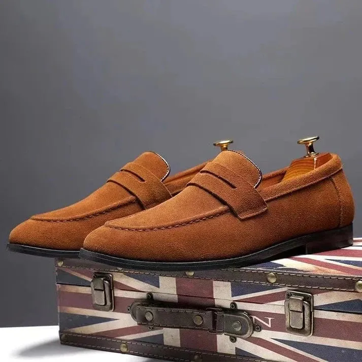 Ryan Mercer Suede Loafers