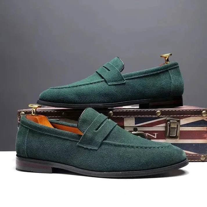 Ryan Mercer Suede Loafers