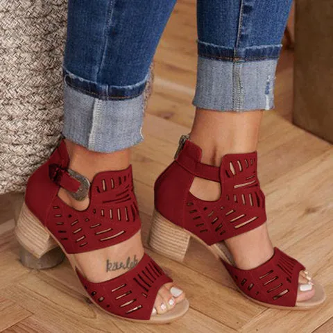 Sandals Leopard Print On Soft Sole Footbed