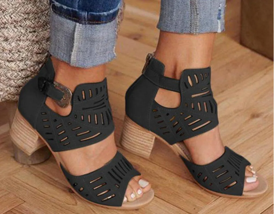 Sandals Leopard Print On Soft Sole Footbed